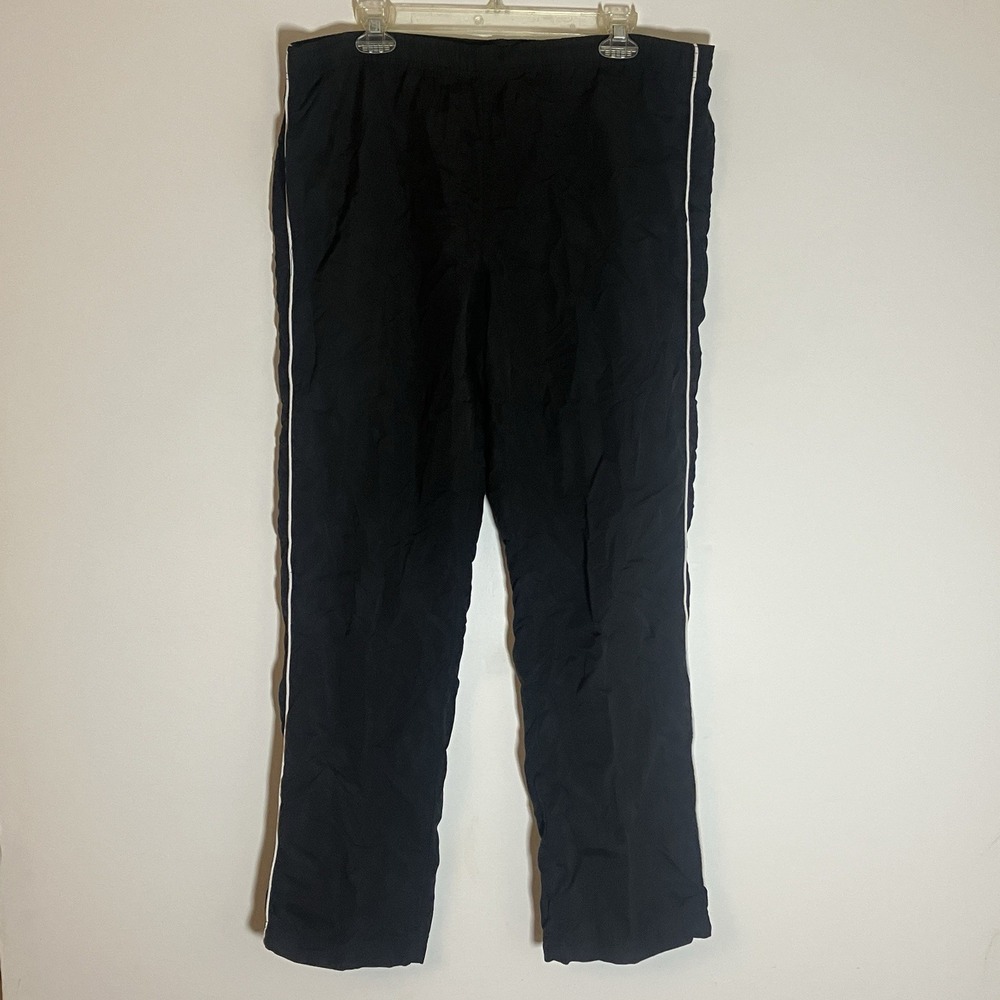 Activology Pants Womens Medium Black Athletic Wind Breaker Mesh Lined Outdoors M